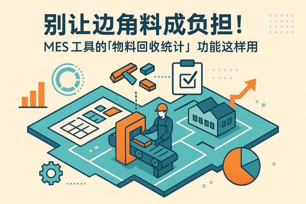 别让边角料成负担！MES 工具的「物料回收统计」功能这样用